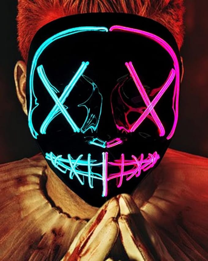 Solacis Halloween Decoratie - Masker - Halloween versiering - Horror - Eng - Must have voor halloween!