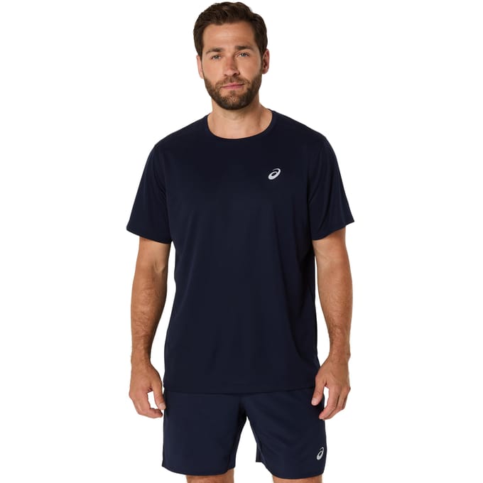 Asics Core marine t-shirt korte mouw