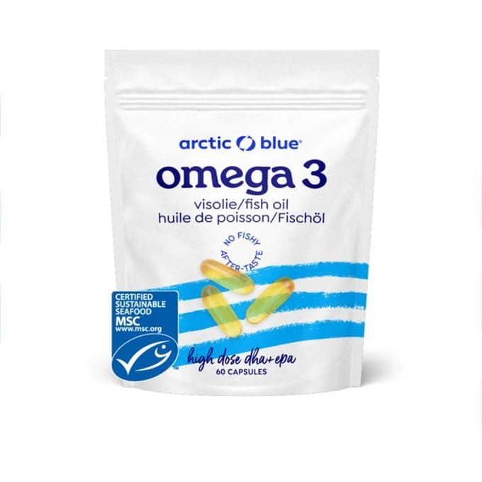 Arctic Blue - Omega 3 Visolie - Hoge EPA - MSC - 60 grote capsules