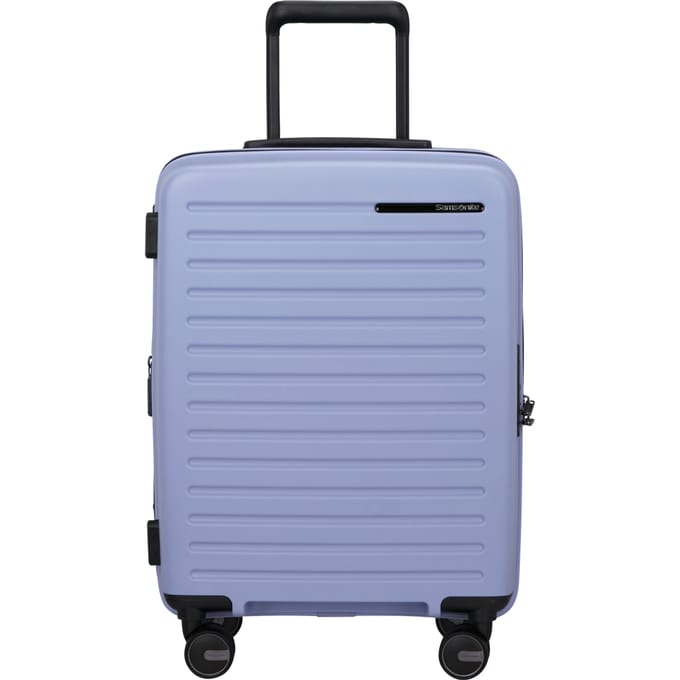 Samsonite lichtgewicht koffer - Restackd handbagage spinner 55x40x20/23 uitbreidbaar - inclusief packing cubes - lavender - 2,7 kg