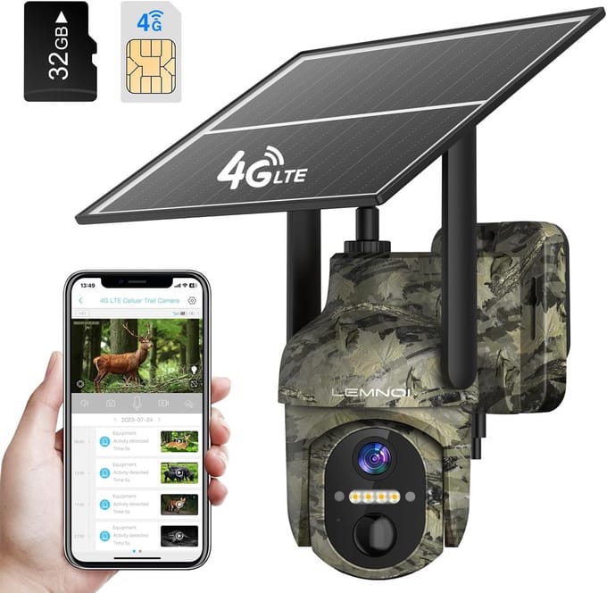 Wildcamera met Nachtzicht - Buitencamera - Waterdicht - Full HD