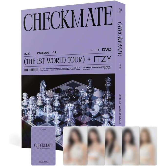ITZY - 2022 Itzy De 1e Wereldtournee In Seoel [DVD] Normal POB gray