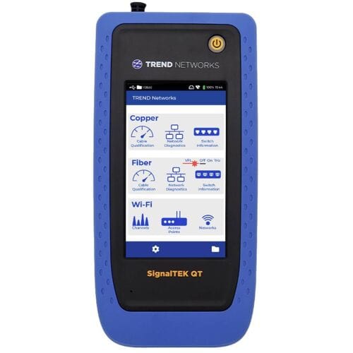 Trend Networks R166001 SignalTEK QT Pro 10G Netwerktester Meetbereik: Netwerk