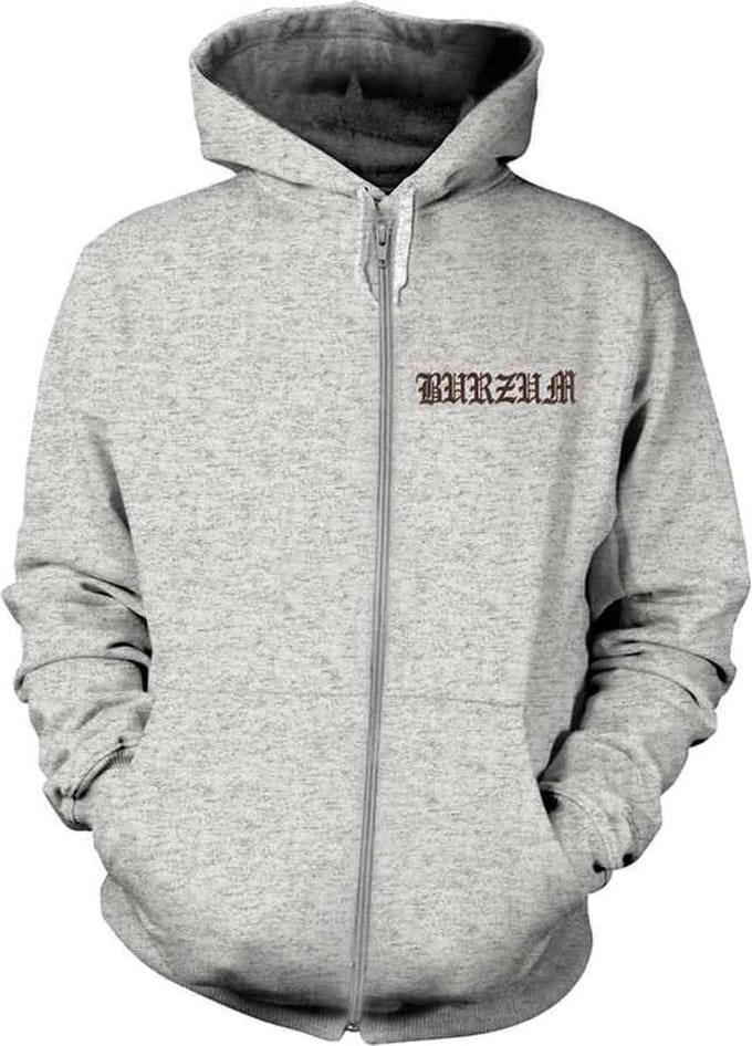 Burzum Vest met capuchon -S- FILOSOFEM 2 Grijs