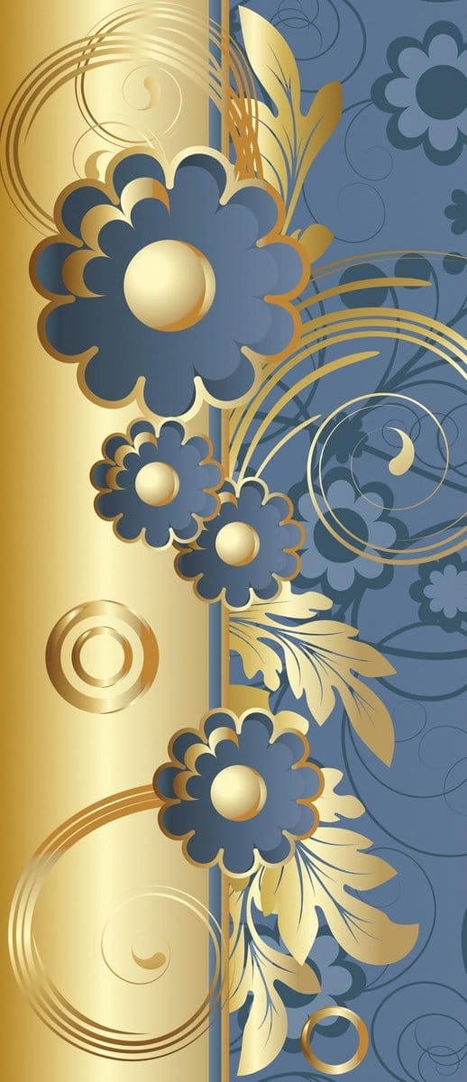 Flowers Abstract Photo Wallcovering