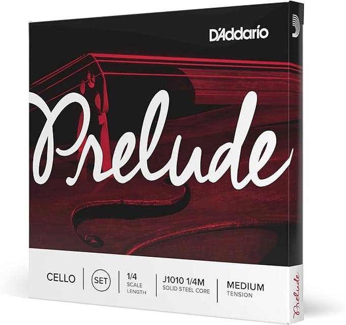 D'Addario J1010 1/4M Prelude Cello Snaren 1/4e Cello - Medium Spanning