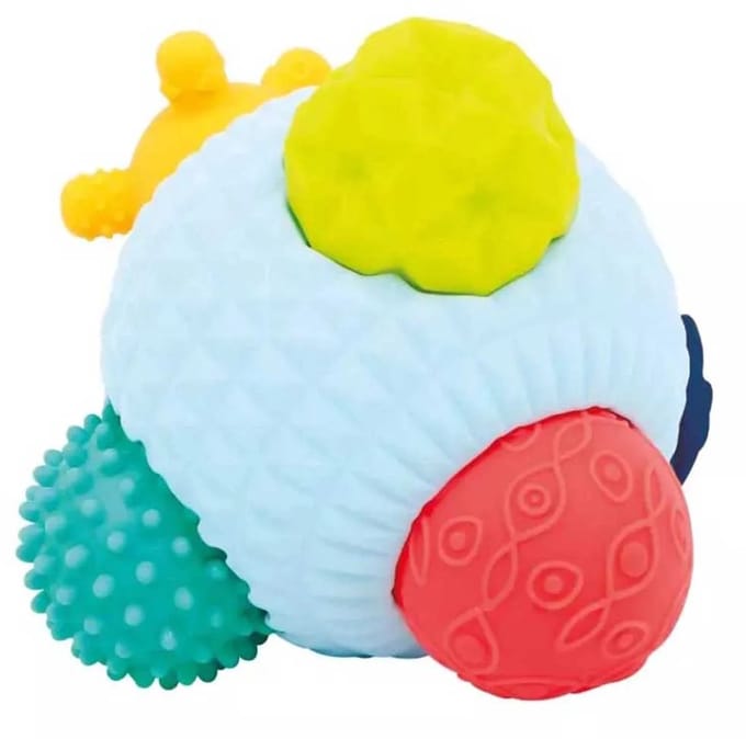 Ludi multi-bal puzzel speelgoed voor baby's en peuters - LU30065, 5 stuks