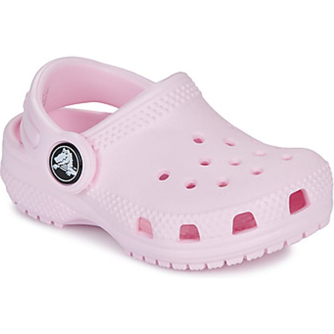 Crocs Toddler Classic Croslite Rubber Roze Melk Instappers