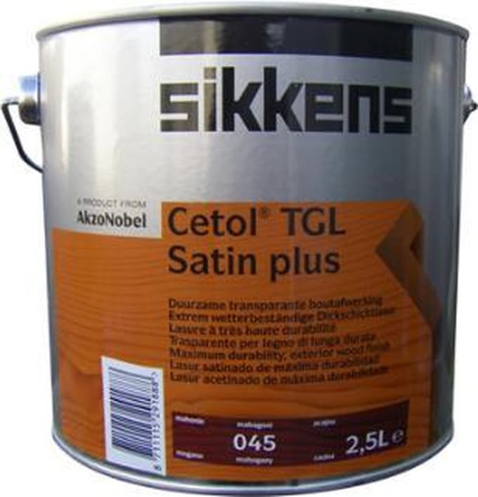 Sikkens Cetol Tgl Satin Plus - 2.5L - 045 - Mahonie