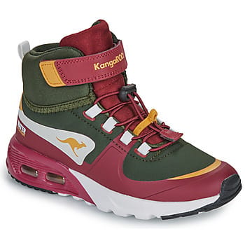 KangaROOS Kinderen KX-Hydro High-Top Sneaker waterdicht 18598 rood/grijs