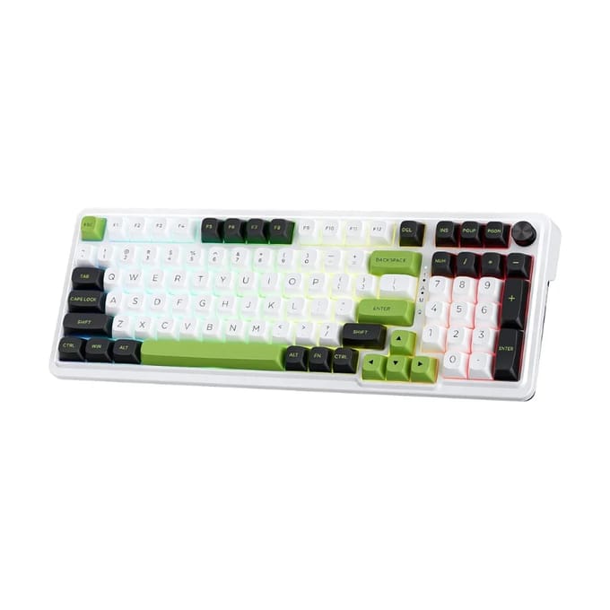 REDRAGON K686WBG-RGB-MAX Eisa Max keyboard - Gaming toetsenbord - Engels (US international) - Wit