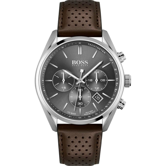 Hugo Boss 1513815 Herenhorloge 44 bruin