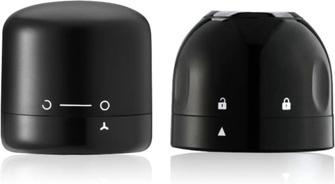 Solidchoice - Herbruikbare Wijnstopper en Champagne Stopper, 2 Stuks