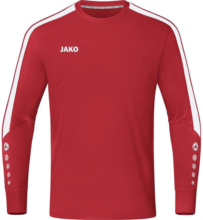 Jako Power Keepershirt Lange Mouw Kinderen - Rood | Maat: 116