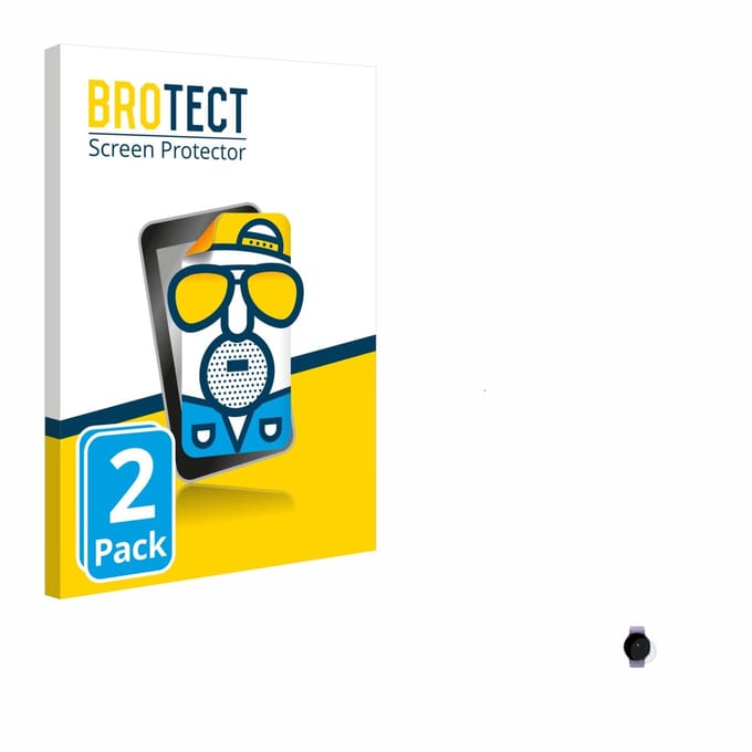 BROTECT - Screenprotector voor Samsung Galaxy Watch 5 (40mm) - Folie Beschermfolie matte 2 Stuks