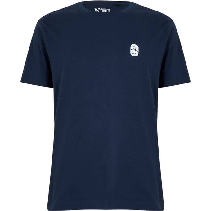Original Penguin Heren Basic T-shirt met ronde hals (Yale Blauw)