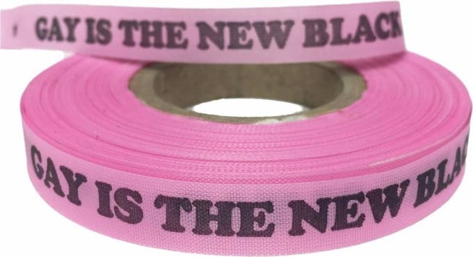 Bonfim rolletje Gay is the new black - Roze