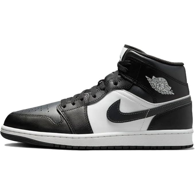Air Jordan 1 Mid Black Off Noir Heren Sneakers Summit-White DQ8426-010 43