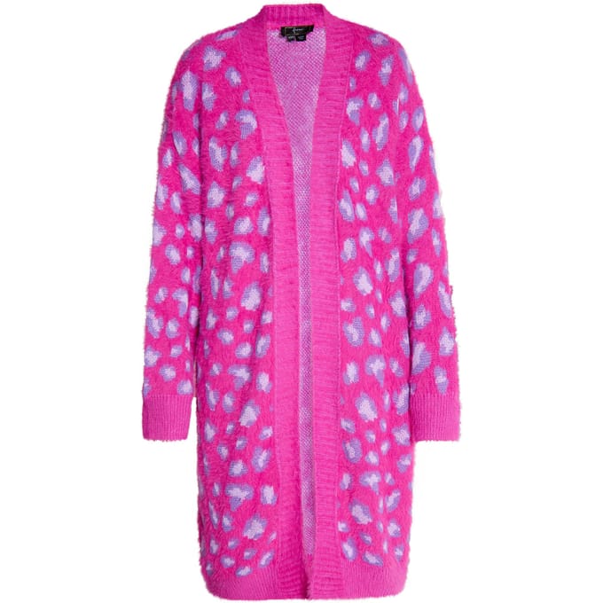 Faina Vest Dames Roze Veelkleurig