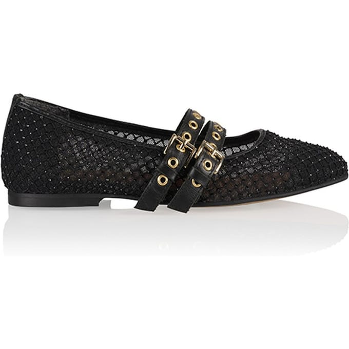DWRS label Valletta Stones Black Größe: 38 | Ballerinas Outlet | Damen | Schwarz