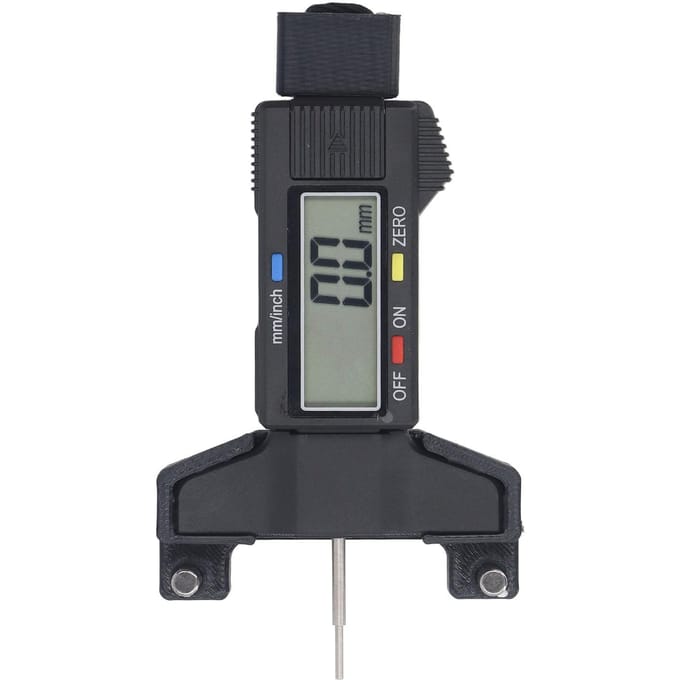 2GT Distributieriem Spanningmeter Synchrone Riem Spanningstester voor X1 P1P 3D Printer 0?25,4 mm gray