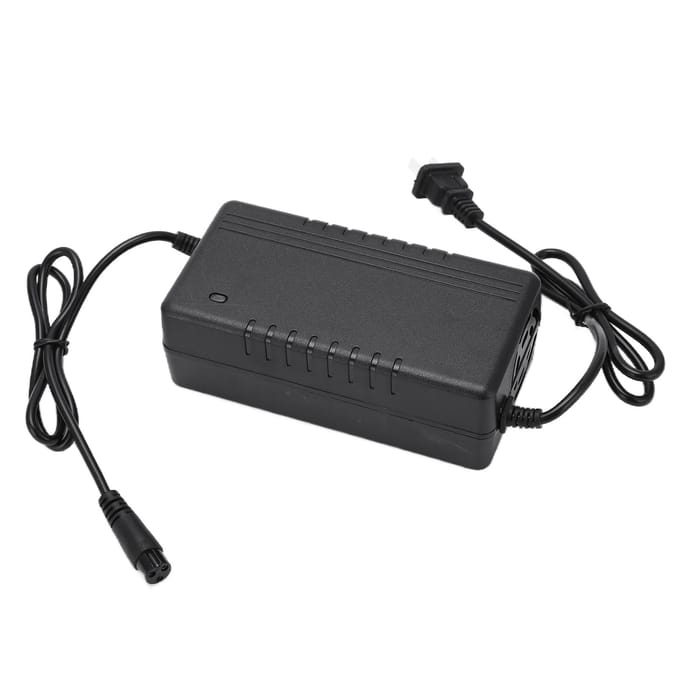 Elektrische Scooter Lader 42V Lithium-Ion Scooter Batterij Oplaadadapter gray