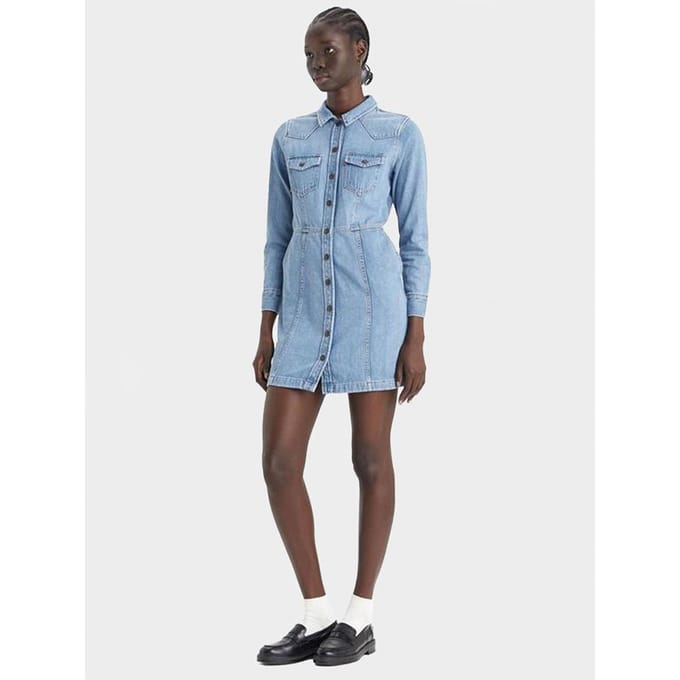 Levis  Korte Jurk FLYNN WESTERN CORE DRESS