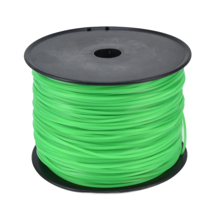 2.0mm 372 Meter Trimmerlijn Grasmaaier Draadkoord Groene Trimmerlijn