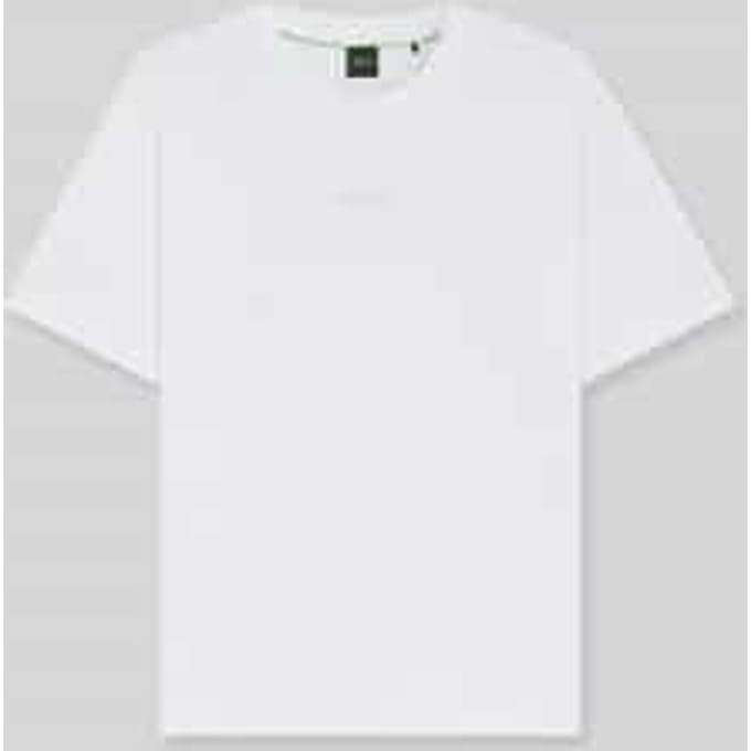 relaxed fit T-shirt van puur katoen model 'TEE 10'