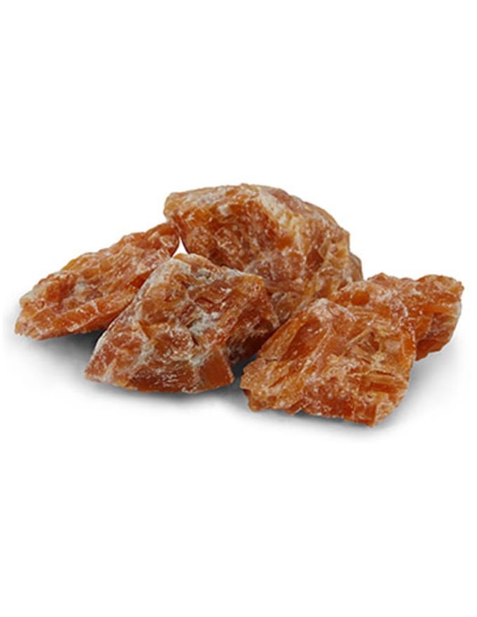 Calciet orchidee 250 gr. ruwe brokjes