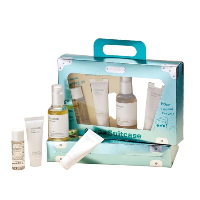Valise Glass Skin Suit Case Mixsoon - Kit de Voyage et d'Essai gray