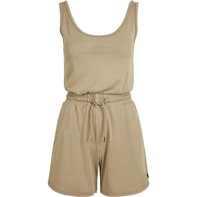 Urban Classics - Short Sleevless Modal Playsuit - XS - Groen