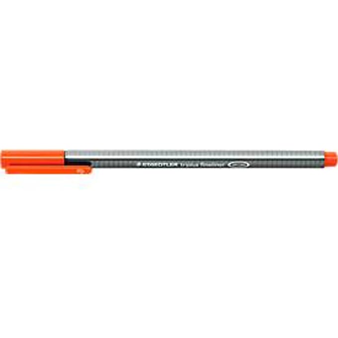 Staedtler Fineliner Triplus 0,3 mm, rood (pak 10 stuks)