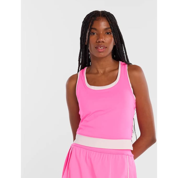New Balance Tournament Novelty Tanktop Dames-pink