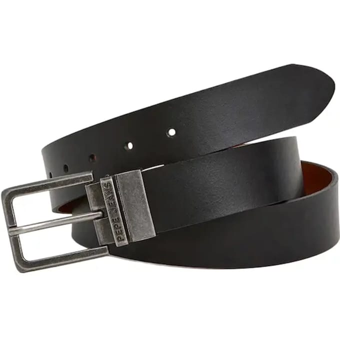 Pepe Jeans Reversible Riem Zwart 100 cm Man