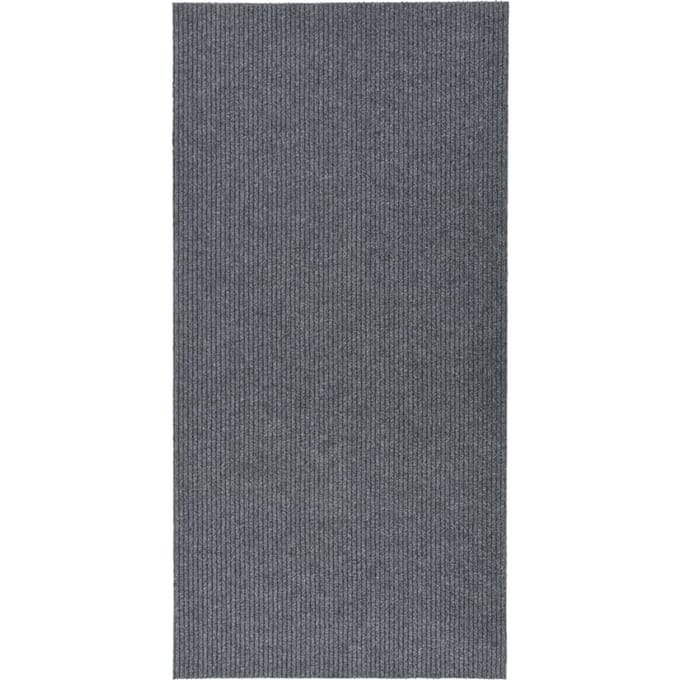 Vidaxl Vuilabsorberend Vloerkleed, 100X200 Cm, Grijs