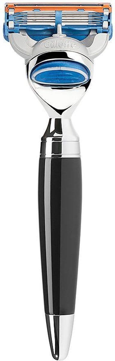 MÜHLE - Stylo scheermes- Fusion zwart chroom