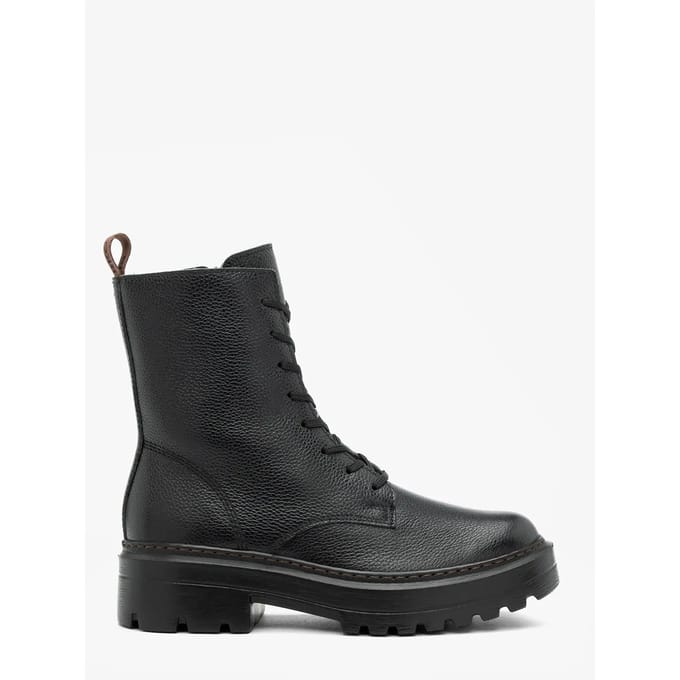 Leren veterboots voor dames Ryłko Natalie
