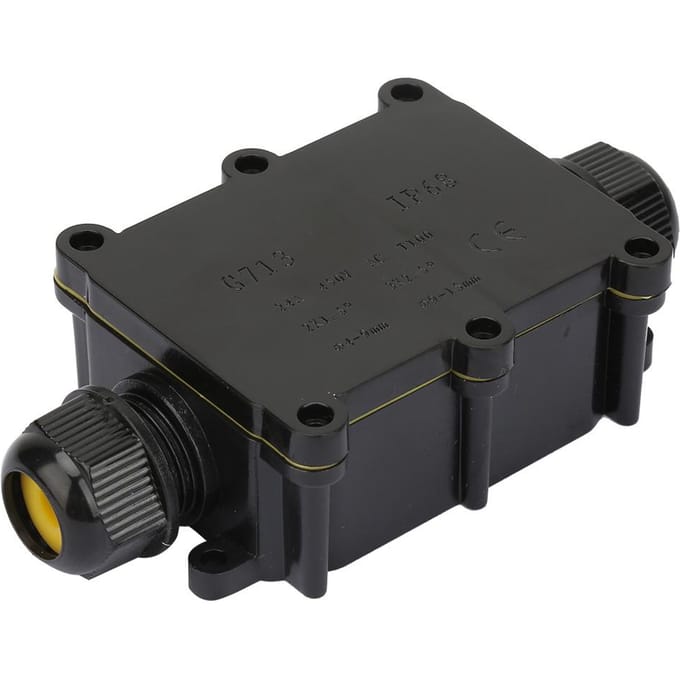 IP68 Waterdichte Lasdoos Elektrische Behuizing Kabelverbindingsklemmenblok (Tweerichtings)