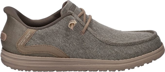 Skechers Hands Free Slip-Ins Melson heren instapschoen - Taupe - Maat 44