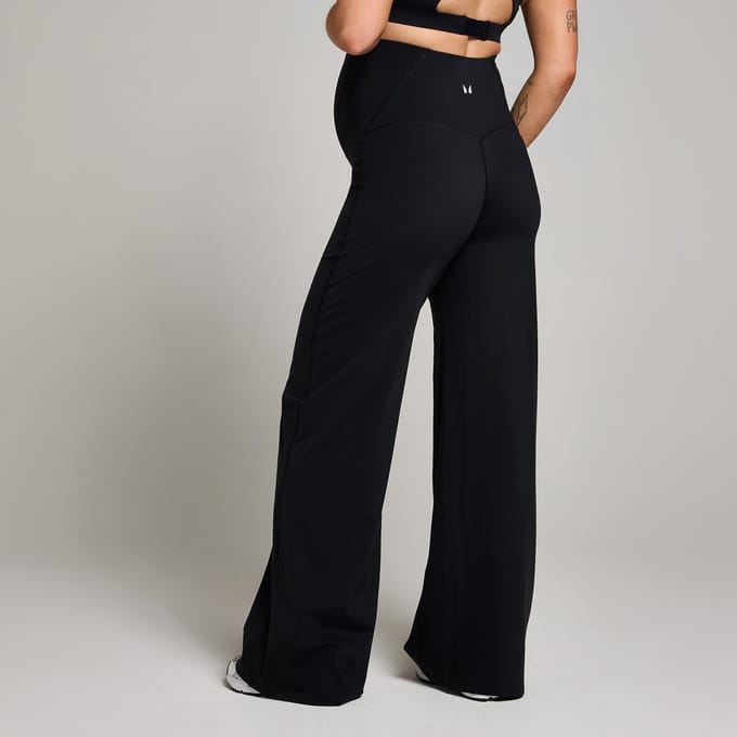 MP Dames Zwangerschaps Wide Leg Legging - Zwart - S