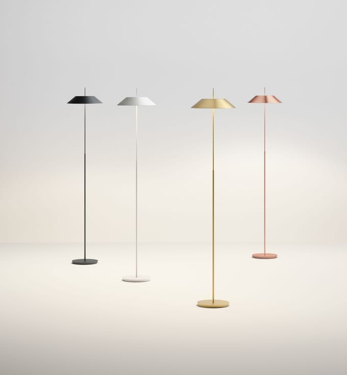 Vibia - Mayfair Vloerlamp - koper - brons