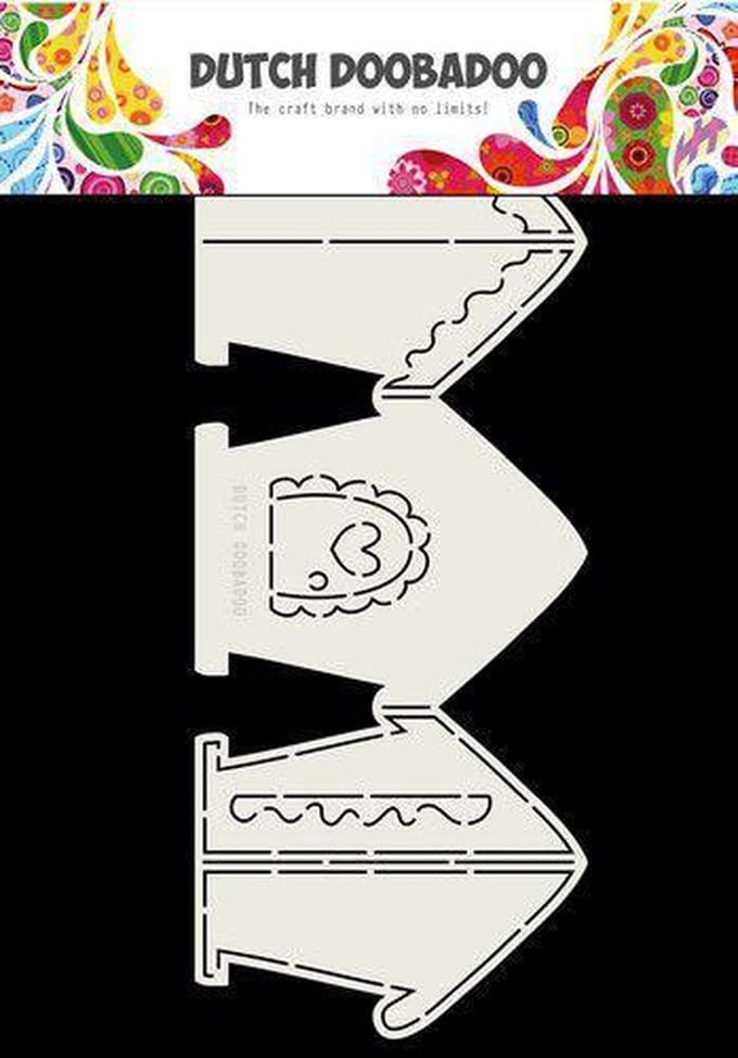 Dutch Doobadoo Card Art Gingerbread House A4 470.713.834