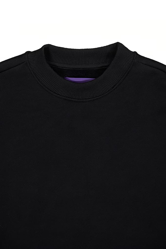 Alpha Industries Crewneck Uv Black Größe: S | Pullover Outlet | Herren | Schwarz