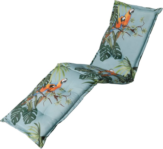 Madison - Tuinkussen - Ligbedkussens - 200 x 60cm - Riff Blue - Blauw