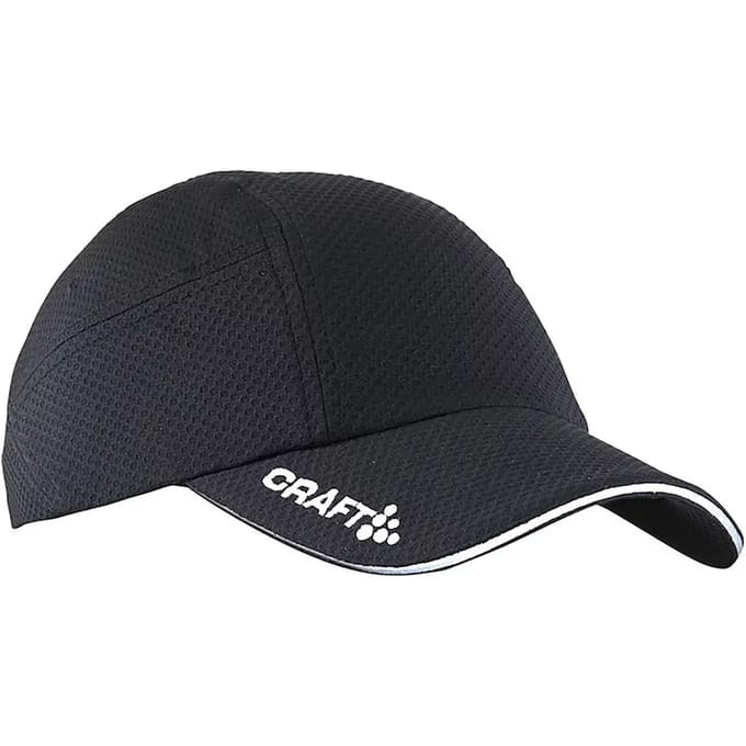CRAFT RUNNING CAP Unisex Pet - Zwart