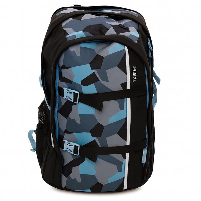 Twixter Schoolrugzak Dark Urban – 29L - Ergonomisch & Duurzaam