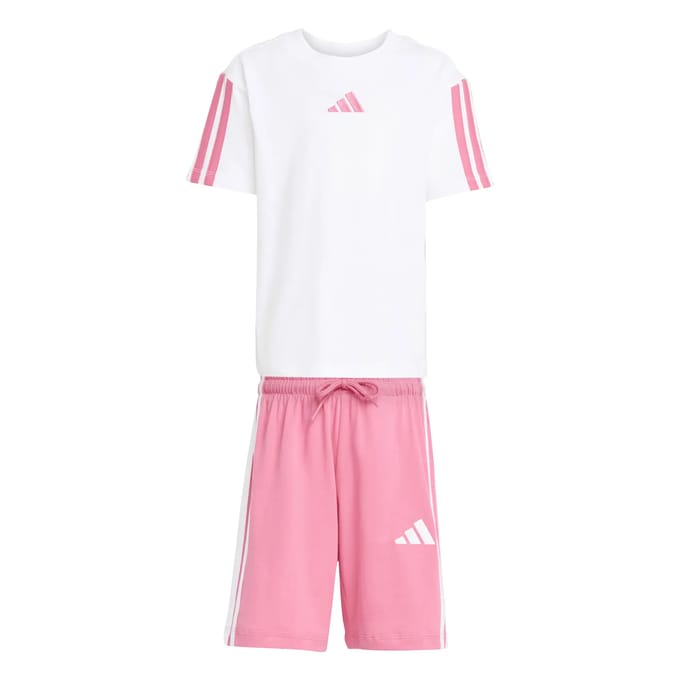 Kinder t-shirt en korte broek set adidas Essentials