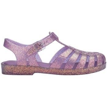 Platte sandalen Melissa Possession Shiny - Glitter Lilac