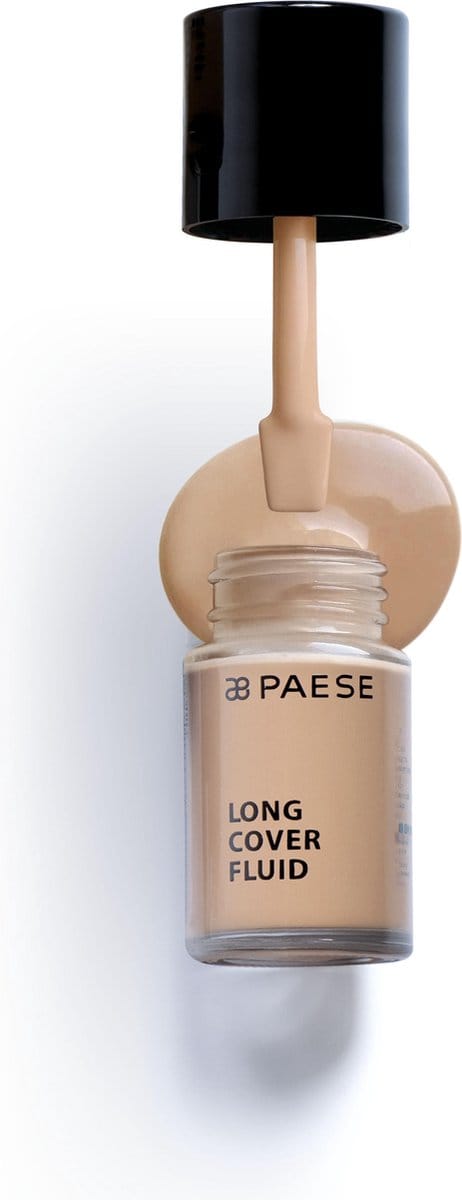 Paese Long Cover Fluid Foundation - 04 Tanned 30ml.